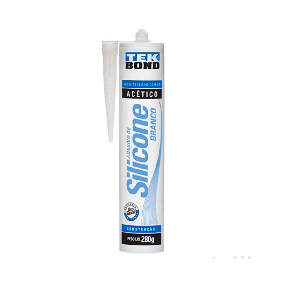 Silicone Branco 280G - Acetico