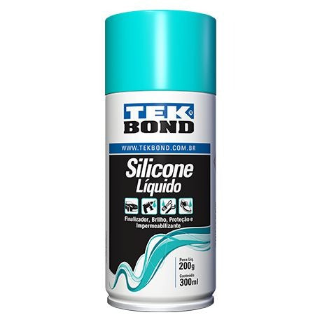 Silicone Incolor Liquido 0,9L - Spray