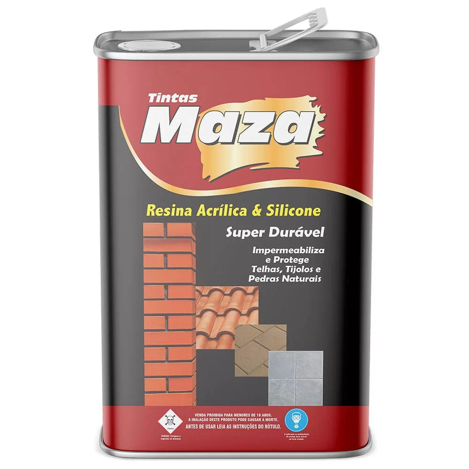 Silicone Incolor Liquido 5,0L Maza