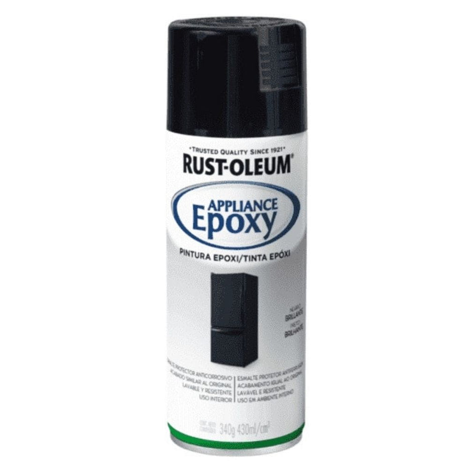 SPRAY EPOXI PRETO BRILHANTE - P/ELETRODOMESTICOS - APPLIANCE EPOXY