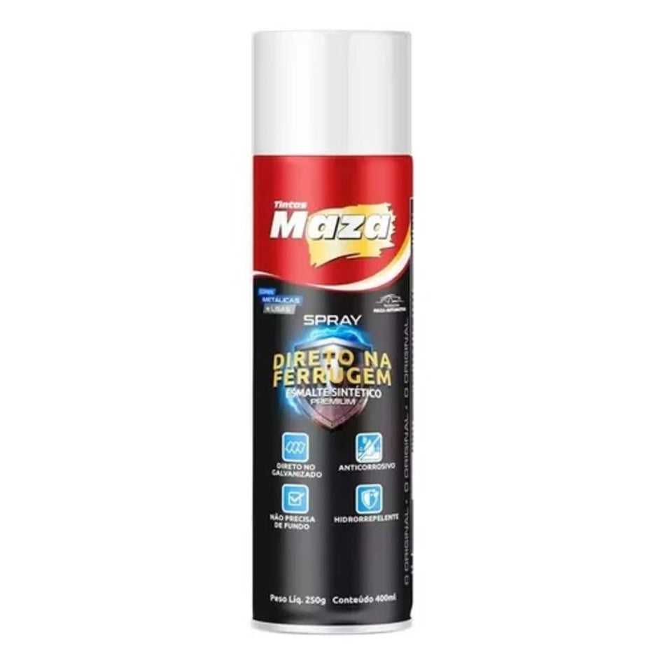 SPRAY ESMALTE DIRETO NA FERRUGEM PLATINA
