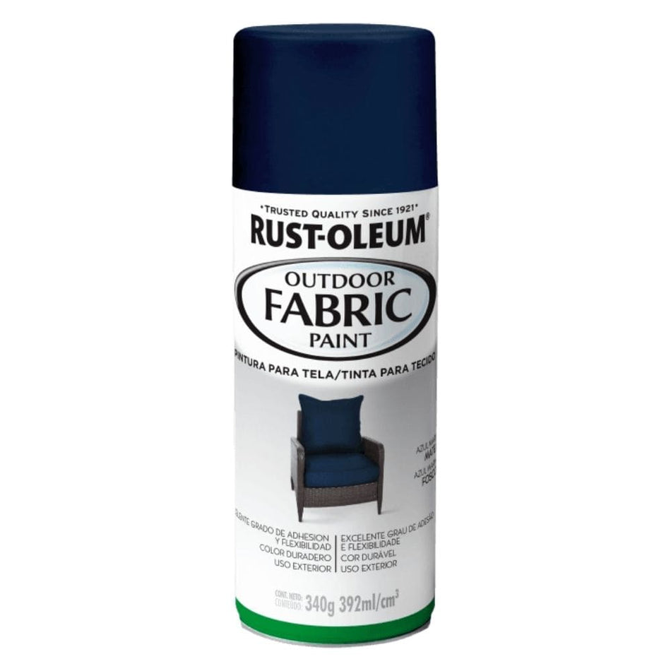 SPRAY P/TECIDO AZUL MARINHO - FABRIC PAINT