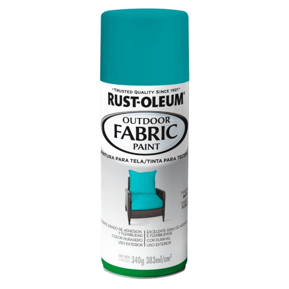 SPRAY P/TECIDO TURQUESA - FABRIC PAINT