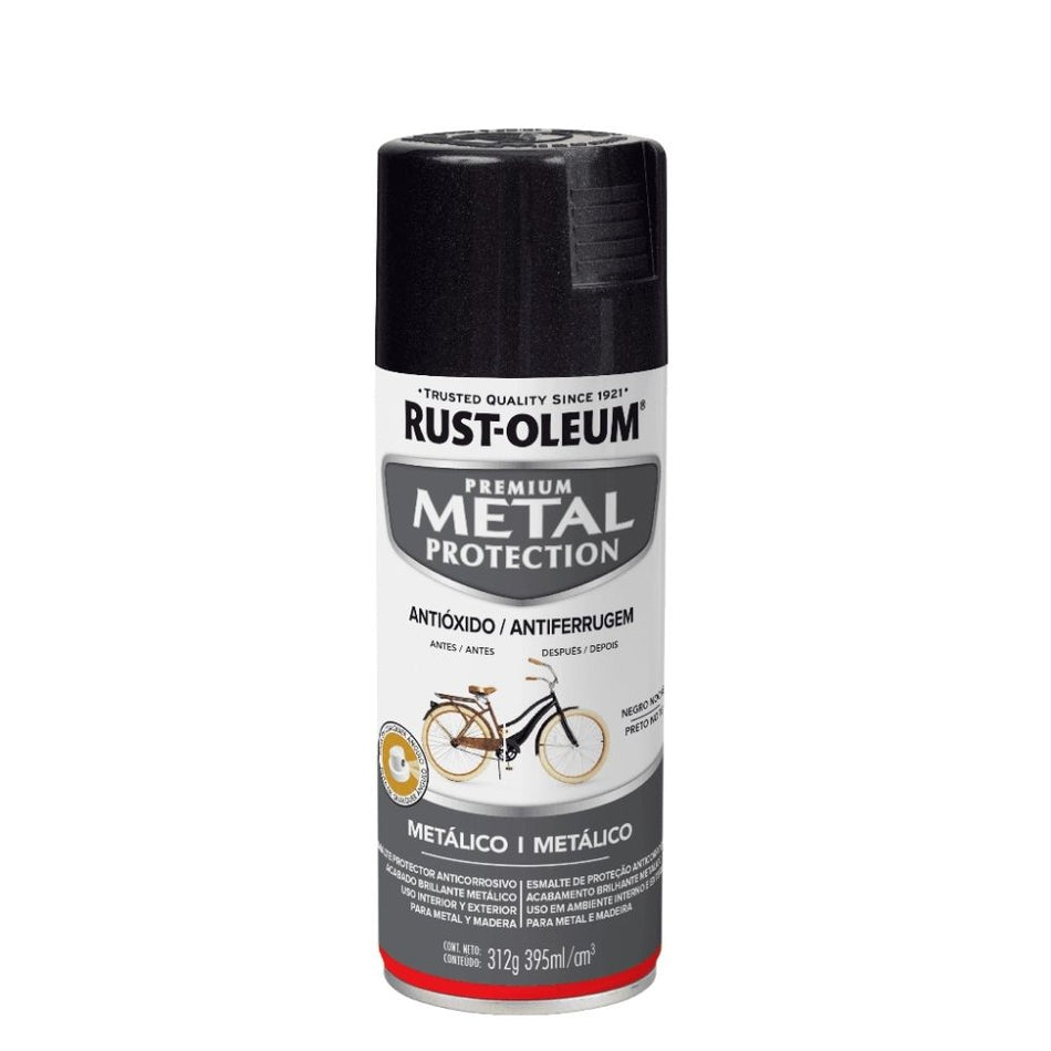 Spray Rust-Oleum Metalico Preto