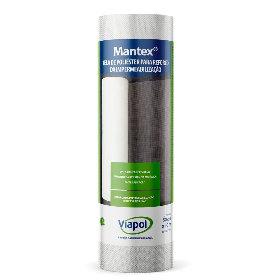 Tela Mantex 50Cmx50M - Tela De Poliester Fixado