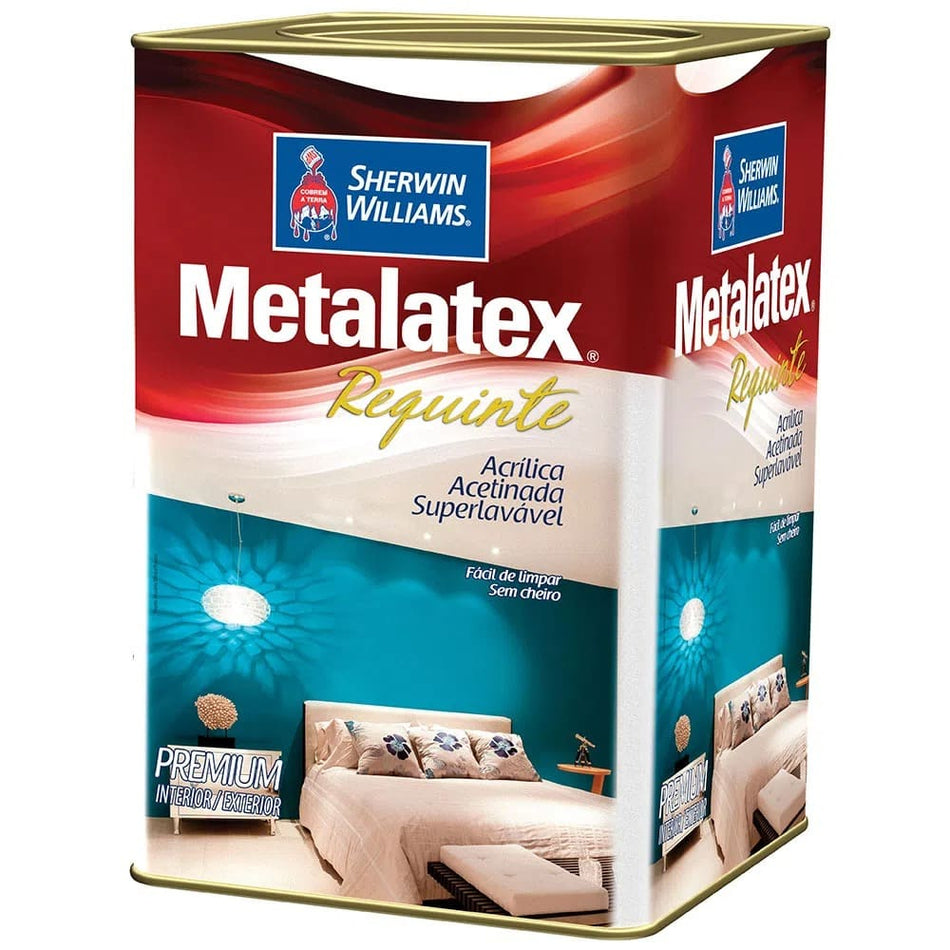 Tinta Acrilica Premium Metalatex Semiacetinado 18L Gelo