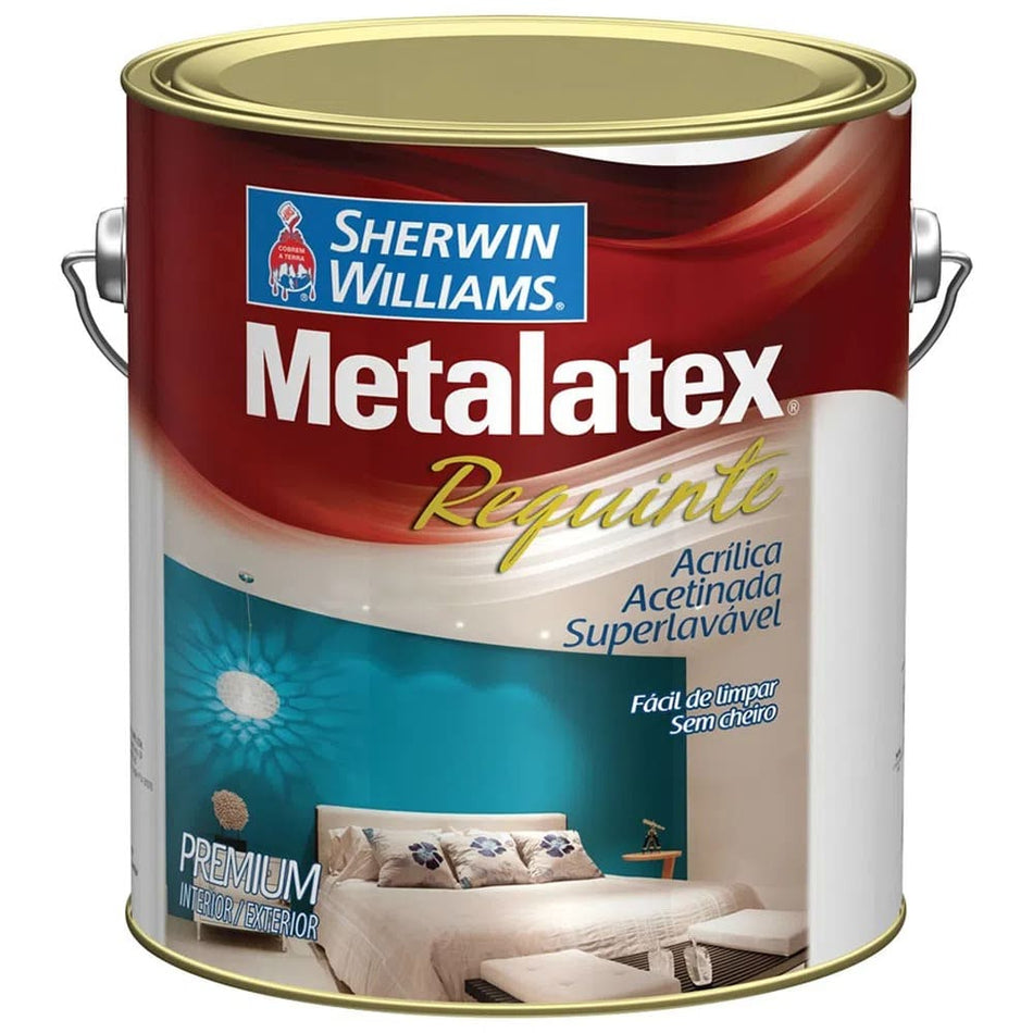 Tinta Acrilica Premium Metalatex Semiacetinado 3,6L Vanilla