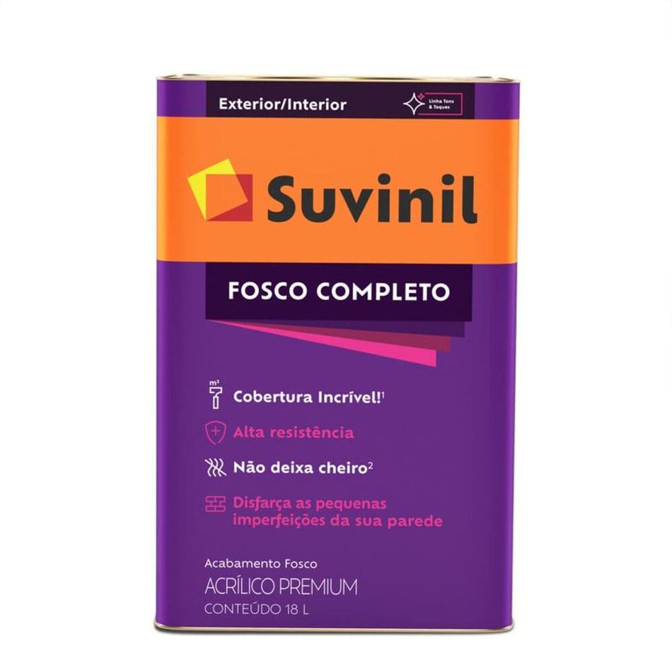 Tinta Acrílica Premium Suvinil Fosco Completo 18L Elefante