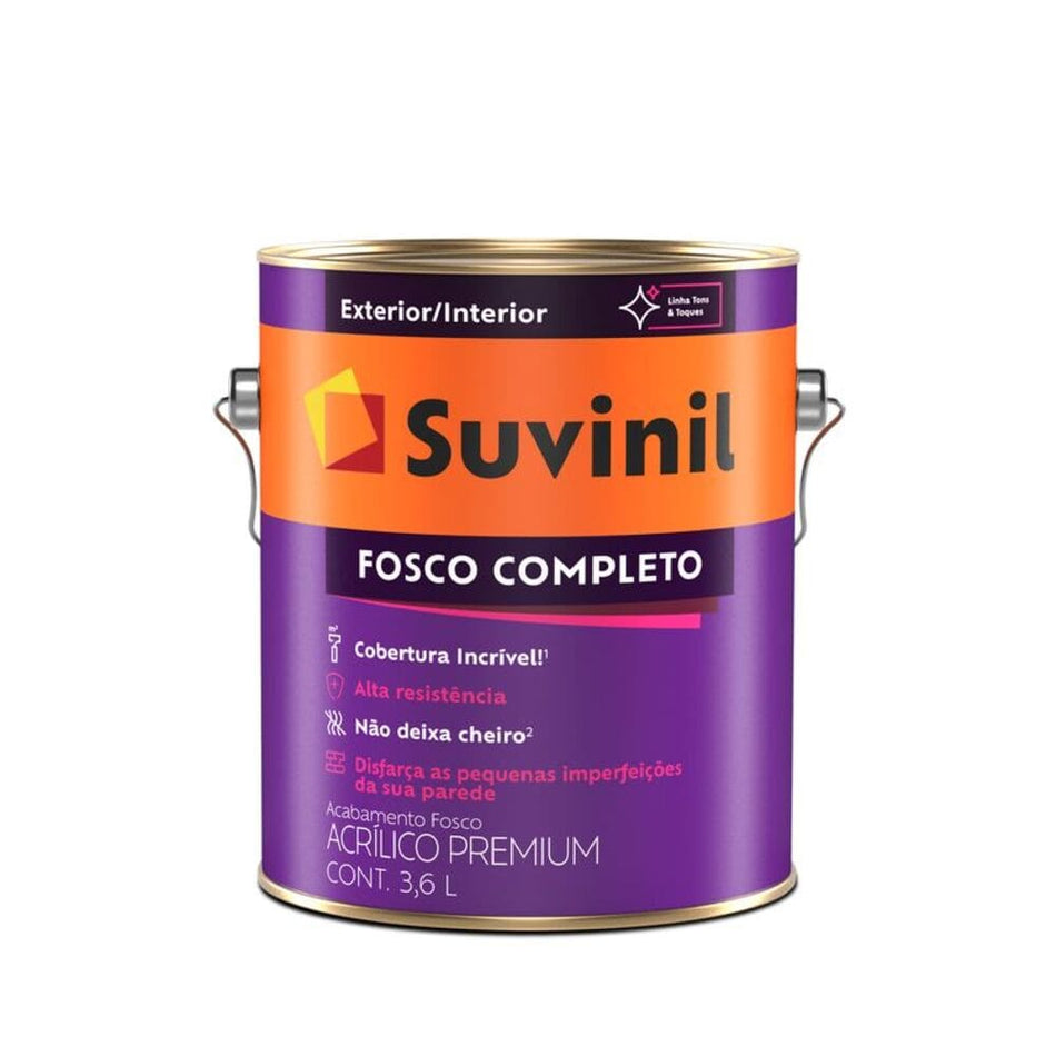 Tinta Acrílica Premium Suvinil Fosco Completo 3,6L Safari