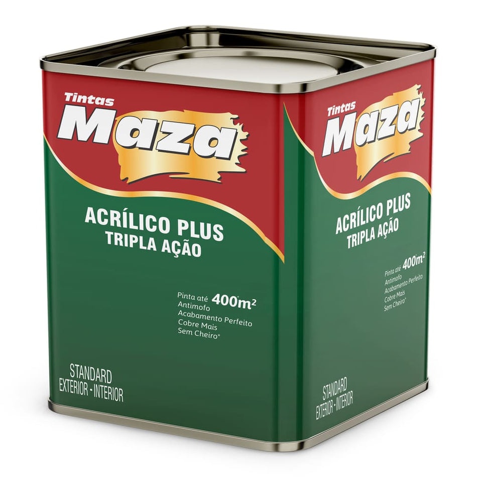 Tinta Acrílica Semibrilho Branco Maza Total Protect 18L