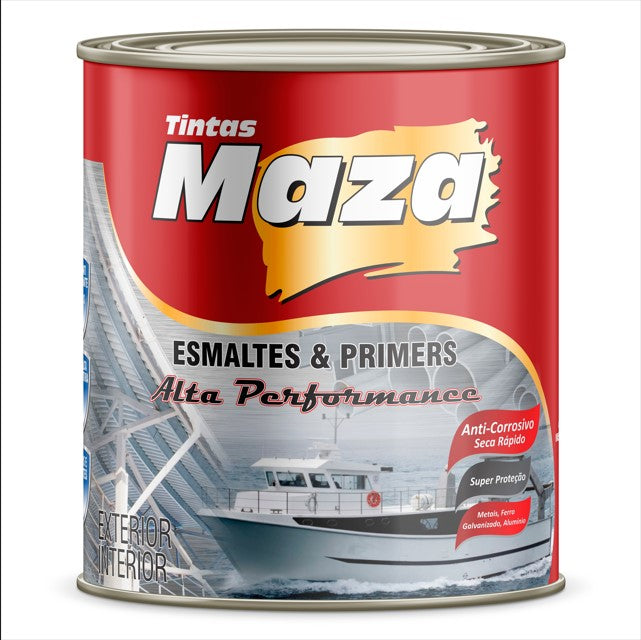 Tinta Maza Alta Temperatura 3,6L Preto Fosco - 300 Graus