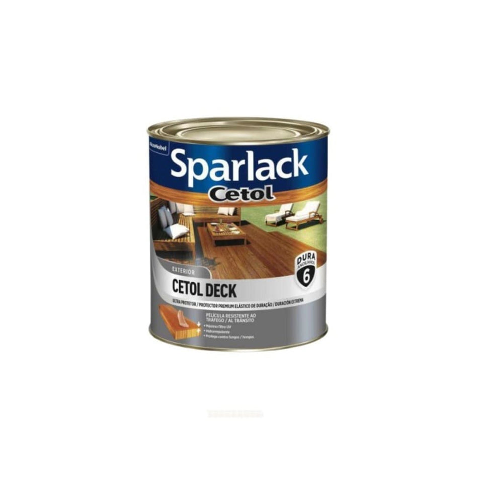 Verniz Cetol Deck Semibrilho Sparlack 900ml Natural