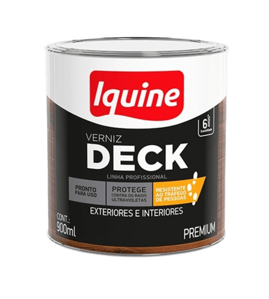 Verniz Deck Semibrilho 0,9L Natural