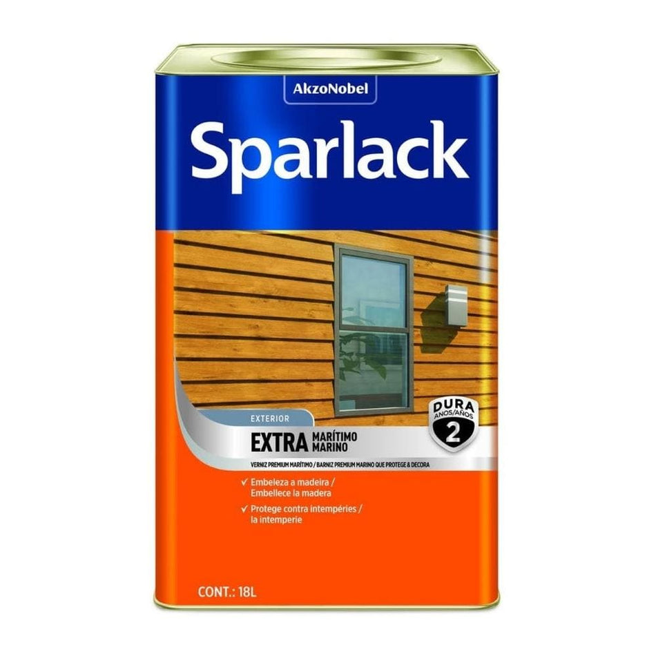 Verniz Extra Marítimo Brilhante Sparlack 18L