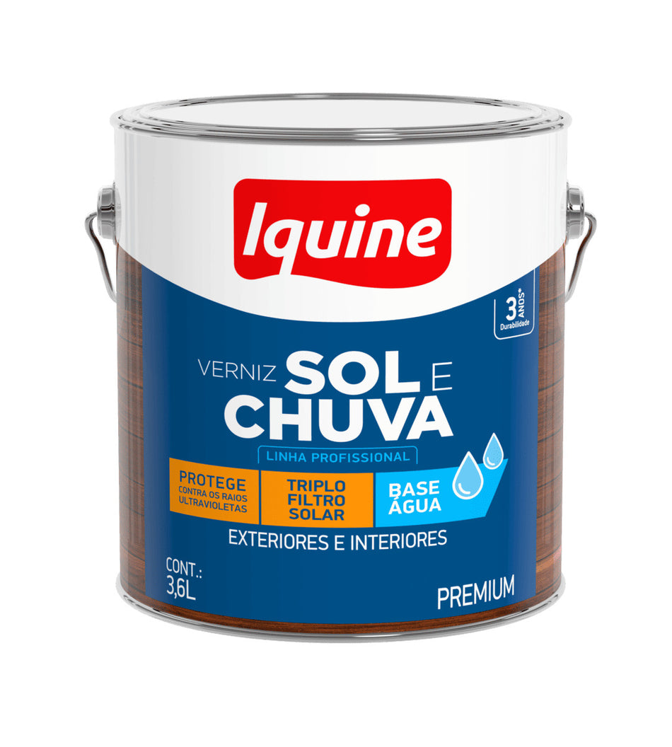 VERNIZ FILTRO SOLAR BRILHANTE 3,6L - B.AGUA - PROTECAO TRIPLA